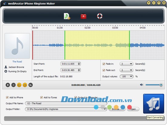 mediAvatar iPhone Ringtone Maker