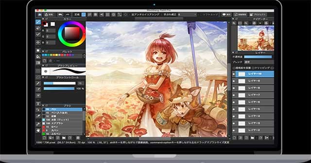 MediBang Paint giúp dễ dàng tạo bản vẽ và có nhiều phông chữ khác nhau để lựa chọn