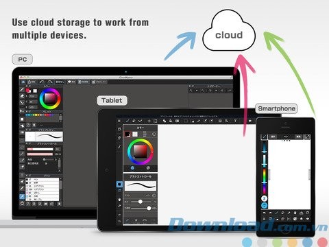 Đồng bộ và sao lưu bản vẽ trên đám mây