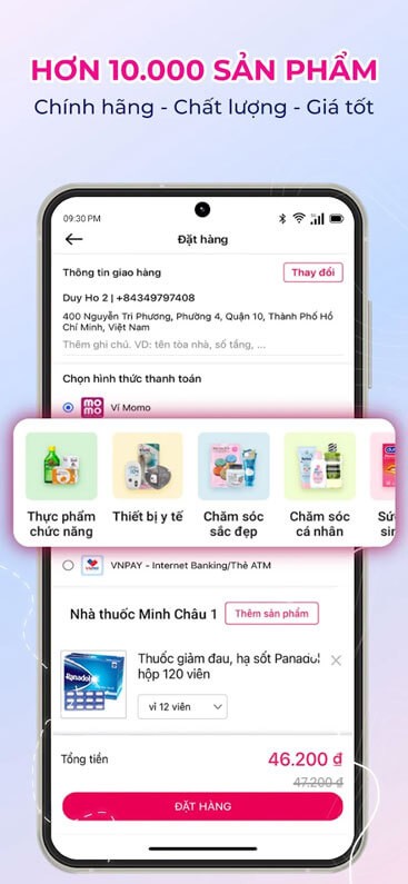 Hơn 10.000 sản phẩm