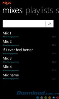 Tìm kiếm bản mix