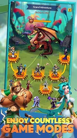 Thu thập hơn 60 anh hùng huyền thoại