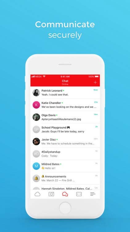 Các cuộc trò chuyện được bảo vệ an toàn
