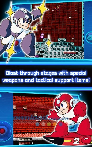 Vượt qua từng gia đoạn khó khăn với vũ khí đặc biệt và bổ trợ