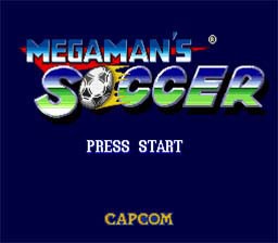 Game bóng đá Mega Man Soccer