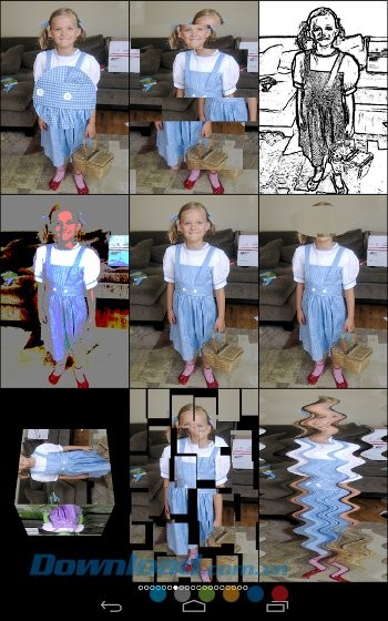 Thêm hiệu ứng cho ảnh với Mega Photo