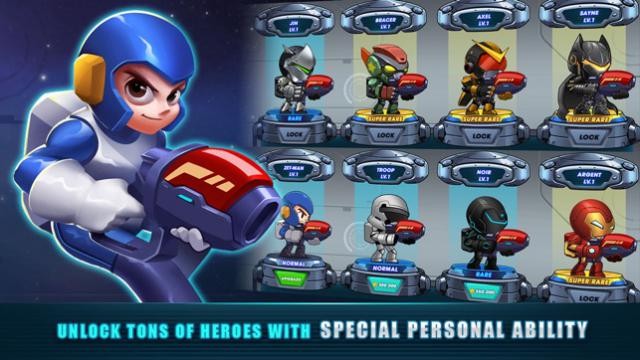 Vô vàn robot anh hùng với các khả năng đặc biệt