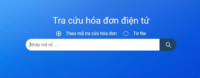 Tra cứu hóa đơn