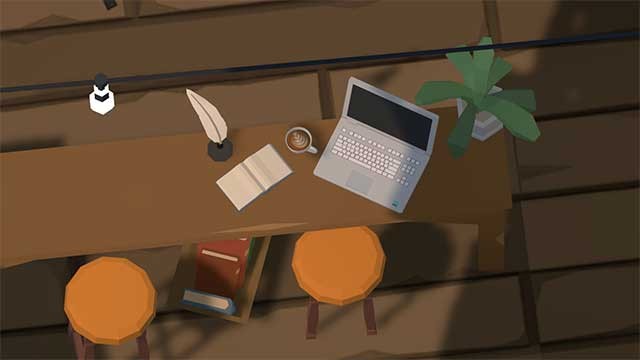 Tìm một vị trí, làm việc và tận hưởng bầu không khí tấp nập của một quán cà phê