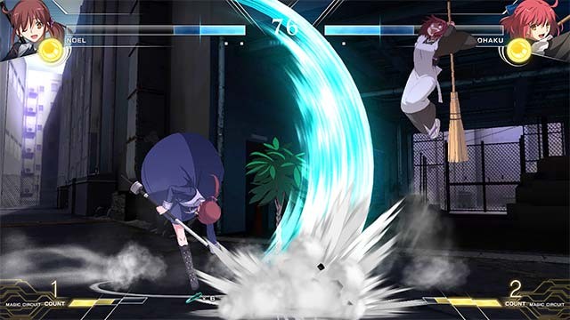 Mãn nhãn với đồ họa chi tiết, hiệu ứng tuyệt đẹp của Melty Blood Type Lumina game