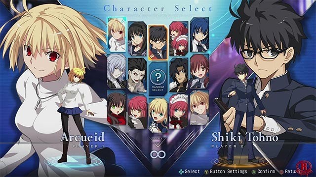 Khám phá dàn nhân vật khủng trong Melty Blood Type Lumina game
