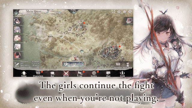 Các trận chiến tự động hoàn toàn kết hợp với chiến lược khôn ngoan của bạn