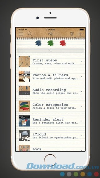 Tạo ghi chú nhanh