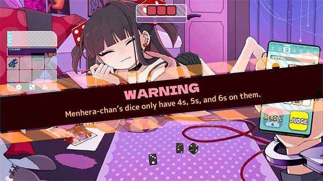 Game thủ sẽ phải liên tục thích nghi với những thay đổi từ luật chơi mà cô ta đặt ra