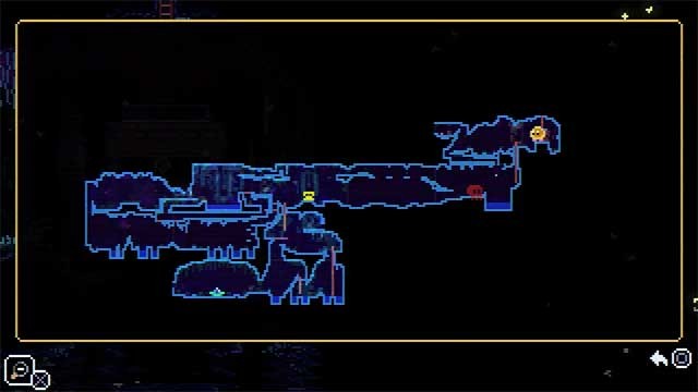 Bản đồ là một công cụ quan trọng trong Animal Well