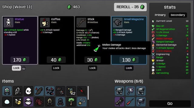 Tập trung vào các chỉ số