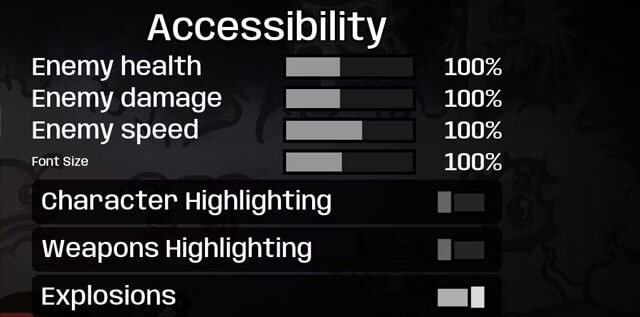 Điều chỉnh độ khó khi chơi Brotato