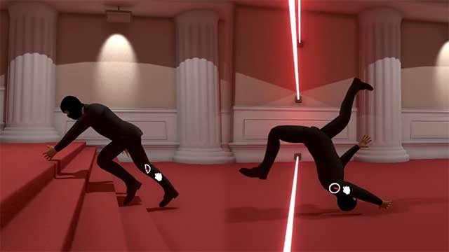 Khi mới chơi, hãy di chuyển chậm để làm quen với việc kiểm soát các chi