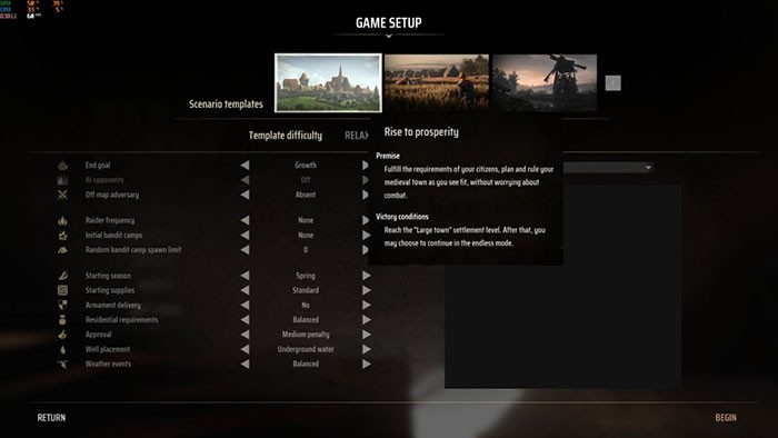 Mẹo chơi Manor Lords cho người mới bắt đầu