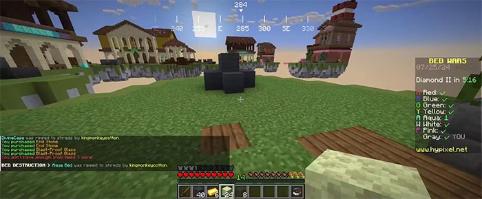 Minecraft Bed Wars: Hướng dẫn cho người mới bắt đầu