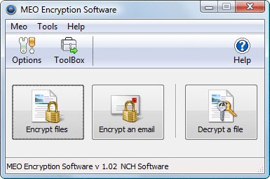 MEO Encryption Software