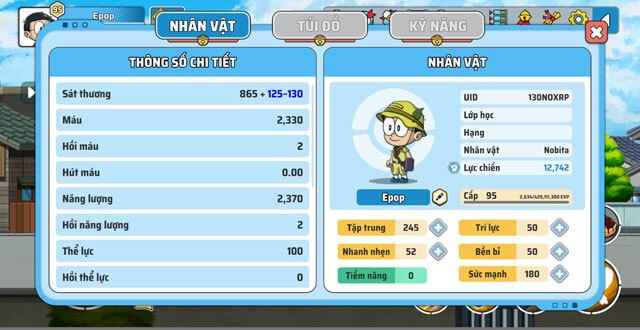 Hệ thống bảo bối quen thuộc từ Túi Thần Kỳ của Doraemon