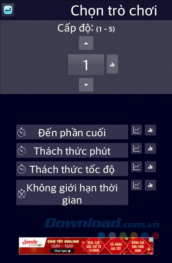 Chọn trò chơi