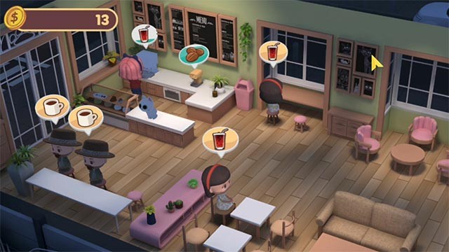 Cân bằng giữa thời gian phục vụ đồ uống cho khách hàng với chăm sóc đàn mèo tại Meow Cafe