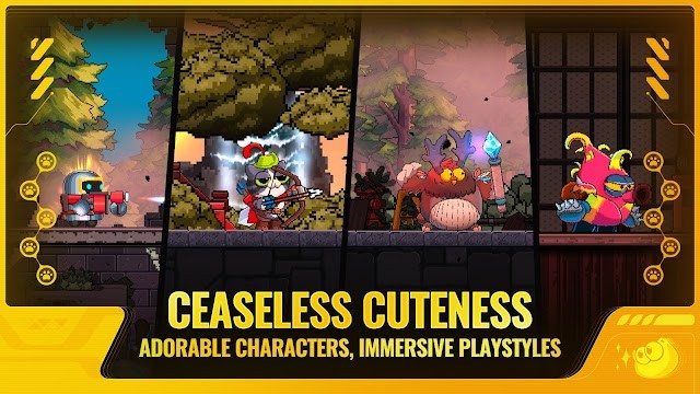 Meow Hunter cho bạn chơi cùng những nhân vật vô cùng đáng yêu