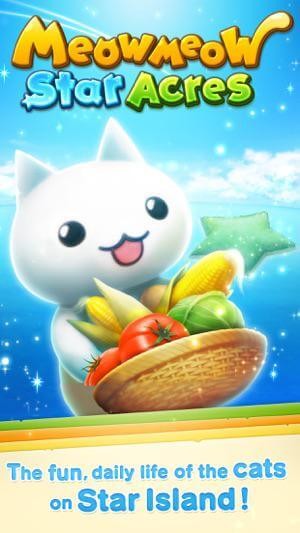 Meow Meow Star Acres cho bạn tận hưởng cuộc sống vui nhộn trên đảo mèo