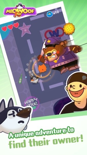 Tham gia hành trình phiêu lưu độc đáo để tìm chủ nhân của chó và mèo