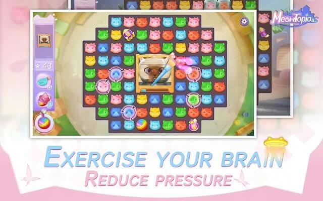 Tập thể dục bộ não với các màn chơi match-3