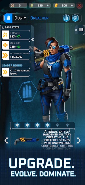 Nâng cấp, tiến hóa và thống trị