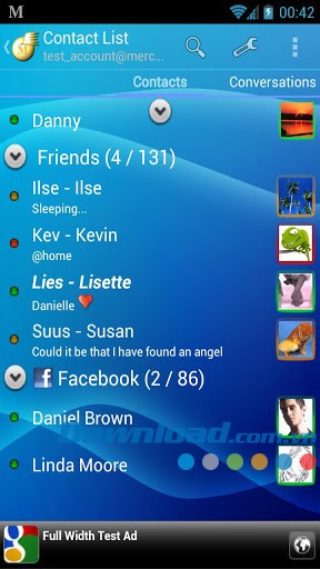 Mercury Messenger Free for Android