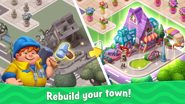 Tái thiết lại thị trấn hoang tàn trở lên xinh đẹp