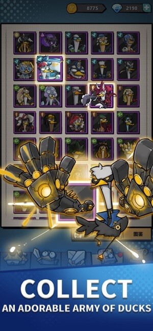 Thu thập một đội quân vịt mạnh mẽ, đáng yêu