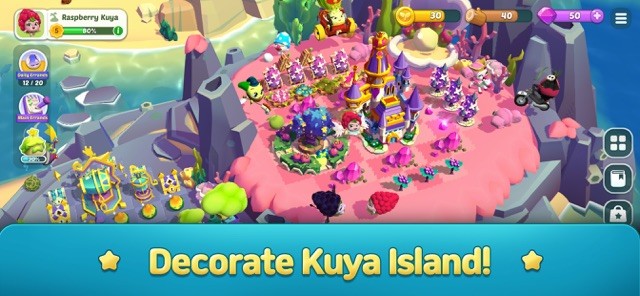 Trang trí hòn đảo Kuya thành một nơi tuyệt đẹp trong game Merge Kuya Island