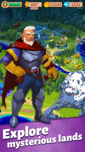 Merge Master cho bạn khám phá vùng đất nhiều điều bí mật