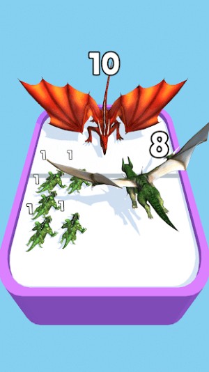 Nhiều loại khủng long khác nhau