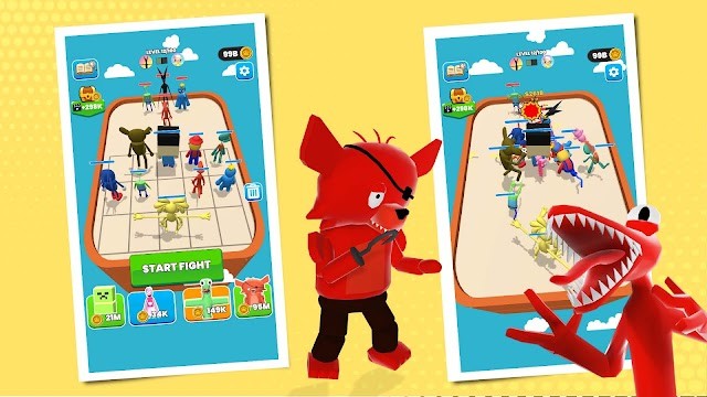 Chơi với các sinh vật cầu vồng độc đáo