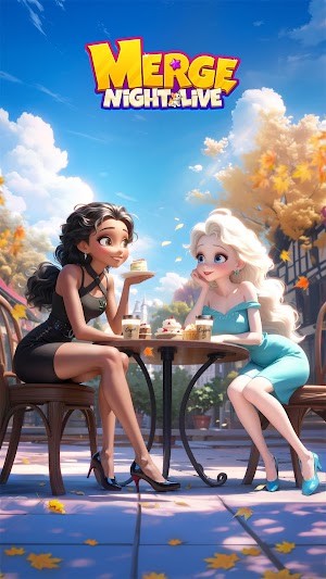 Merge Night Live là game hợp nhất với những câu chuyện thú vị