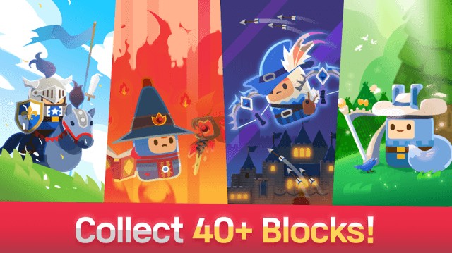 Thu thập hơn 40 loại khối khác nhau