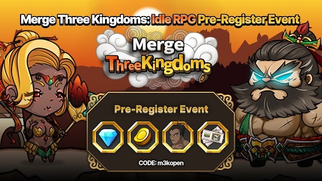 Vào chơi Merge Three Kingdoms Idle RPG để nhận quà đăng ký trước