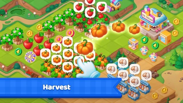 Đồ họa màu sắc tươi sáng và quyến rũ tạo cảm giác thư giãn