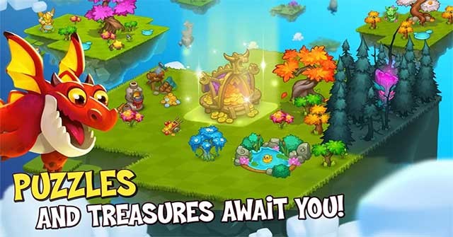 Hãy xây dựng vương quốc bầu trời của riêng bạn trong game Merge World Above