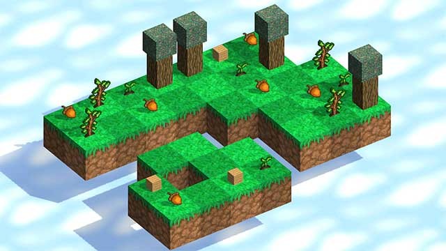 Mở khóa tất cả các vùng đất tối để khôi phục và lấy lại thế giới của bạn trong MergeCrafter