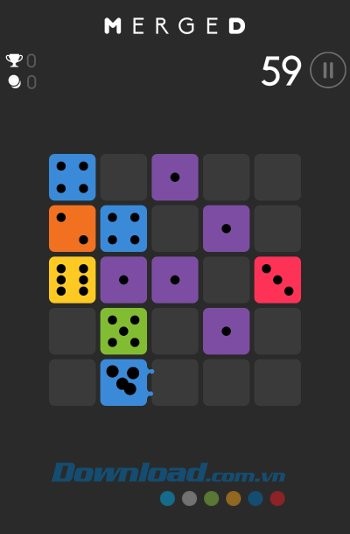 Thử thách trong game Merged