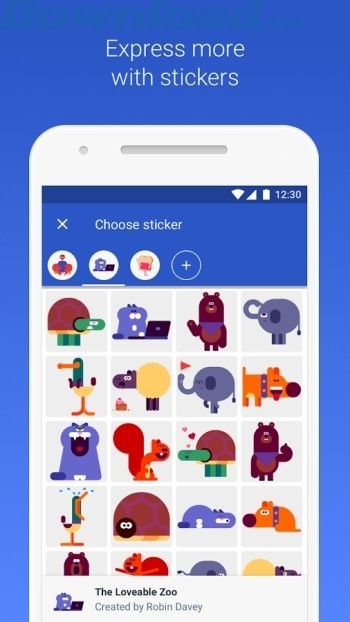 Bộ sưu tập nhãn dãn đa dạng cảm xúc