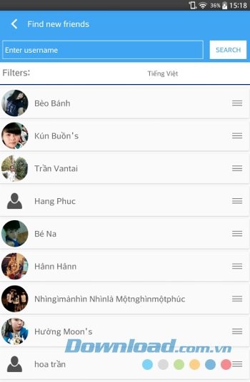 Kết bạn dễ dàng với Messenger