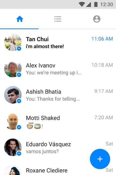 Gửi tin nhắn nhanh với Messenger Lite